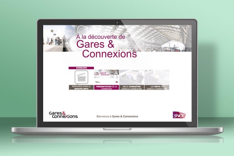SNCF Elearning and Serious Game Audace Digital
