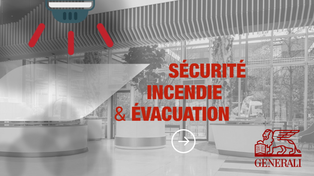 Page de présentation du module elearning sur la sécurité incendie chez Générali